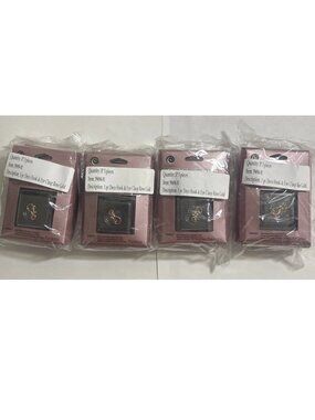 Cousin Rose Gold Elegance Deco Hook & Eye Clasp Rose Gold Plate New Total 12